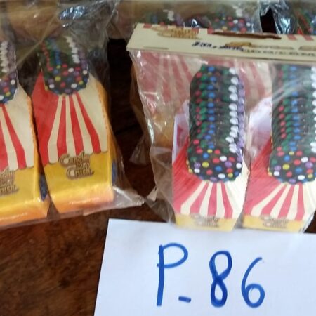 P-86: pacote de forminhas para Doces, com 24 unidades