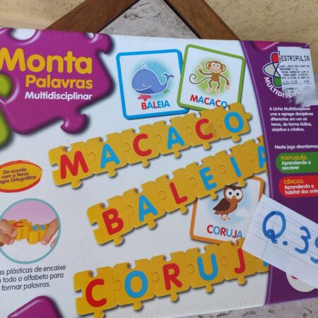 Q-39: Monta palavras - Educativo - A partir de 4 anos