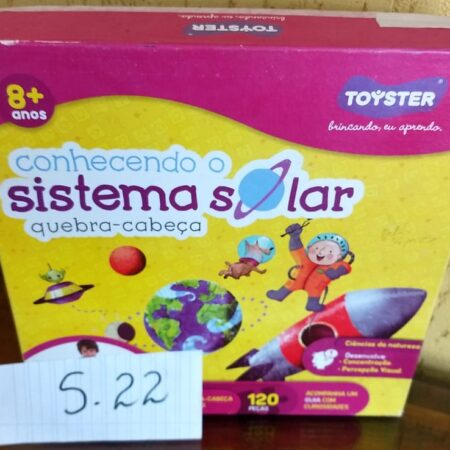 S-22: quebra-cabeça "Conhecendo o Sistema Solar" (120 peças)