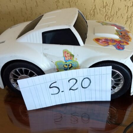 S-20: carro esportivo em plástico resistente (Scobydoo) - 27 cm